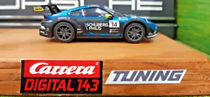 Carrera Digital 143 Porsche992 GT3 RSR Nr.14 Tuning Motor, Magnet, Getiebe,Achse - Bild 1 von 6