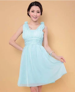 New Fashion Two Shoulder Bride And Bridesmaid Dress - Picture 1 of 8
