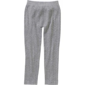 Faded Glory Girls' Essential Fleece-Lined Cable Knit Textured Leggings - Picture 1 of 2