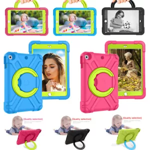 360 Rotation Handle Stand Case Cover For iPad 5th 6th Generation 9.7” Kids Gift - Picture 1 of 46