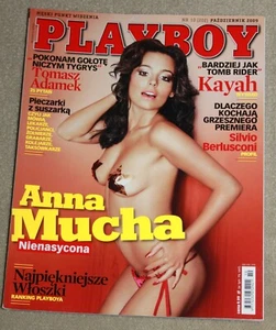 Playboy 10/2009 Anna Mucha ,Doreen Seidel, Kayah, Tom Adamek Polish magazine - Bild 1 von 1