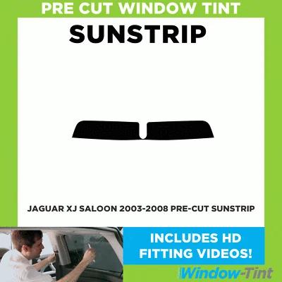 Pre Cut Sunstrip - For Jaguar XJ 4-Door Berlina 2003-2008 - Window Tint - Image 1 of 4