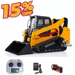 Caricatore radiocomandato idraulico 1:14 SM770 Skid-Steer RTR telecomando auto camion - Foto 1 di 21
