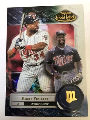 2022 Topps Gold Label Kirby Puckett Class 1 #97 - Twins - Image 1 of 2