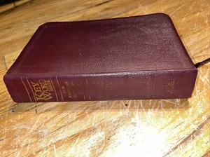 Hebrew-Greek New American Standard Key Word Study Bible Leather Burgundy Written - Picture 1 of 6