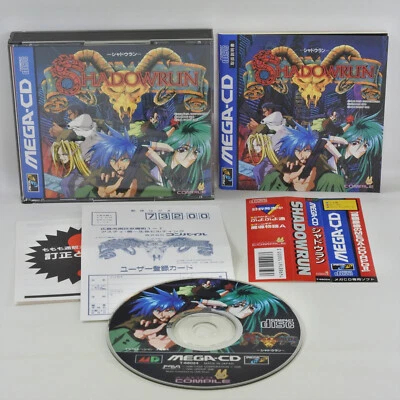 SHADOWRUN Sega Mega CD 2074 mcd - Image 1 of 4