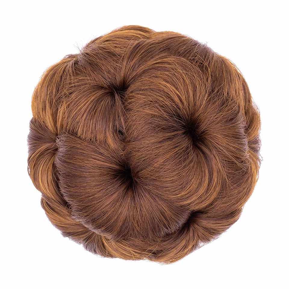 Onedor extensão de coque de cabelo sintético chignon pente de bailarina updo peças de cabelo - Imagem 1 de 1