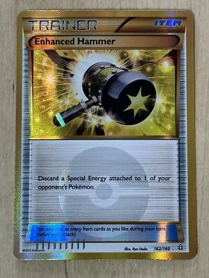 Pokemon - 162/160 - Enhanced Hammer Secret Rare Primal Clash  - Image 1 of 2