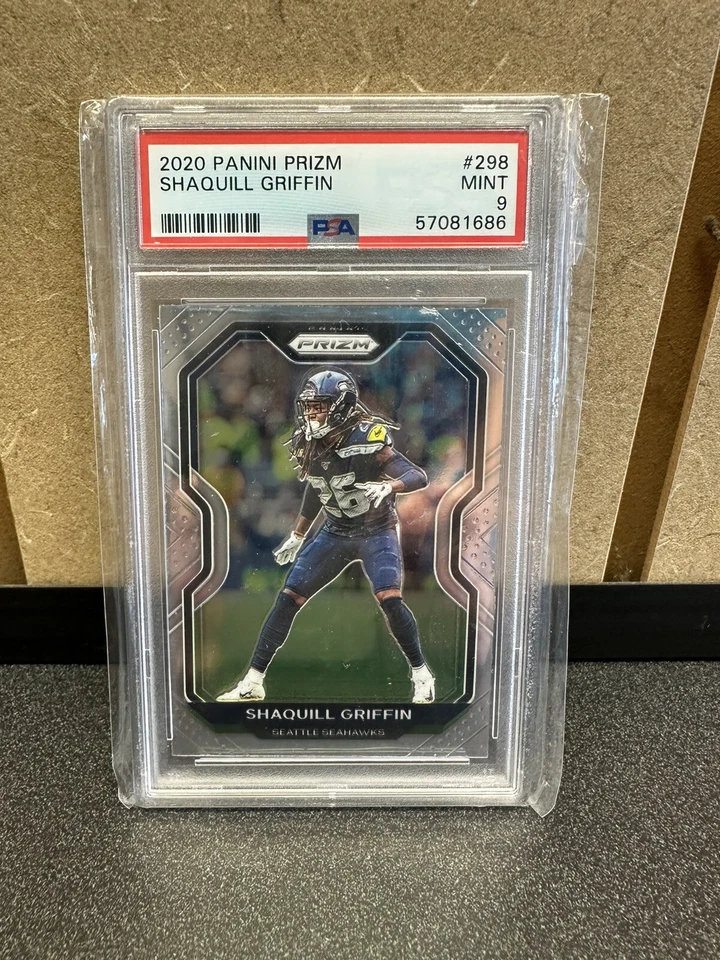 2020 Prizm Base #298 Shaquill Griffin - Seattle Seahawks PSA 9 - Image 1 of 1