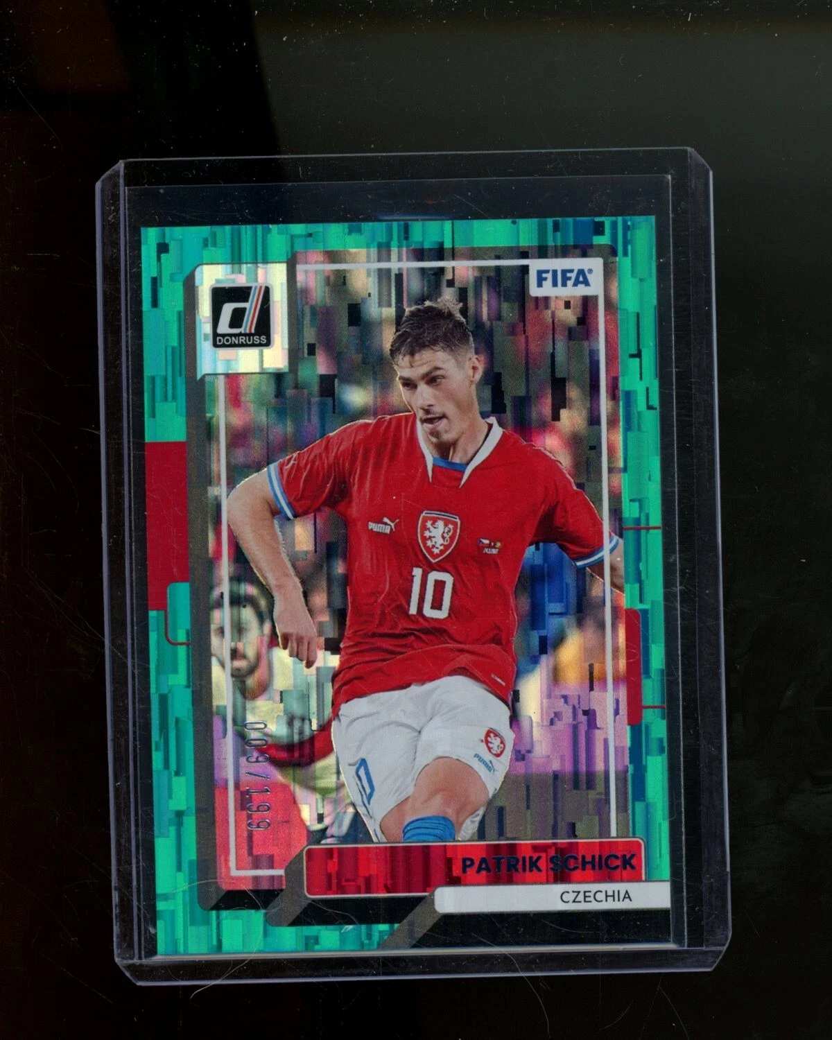 2022-23 Panini Donruss Teal Patrik Schick #d 9/199 #23