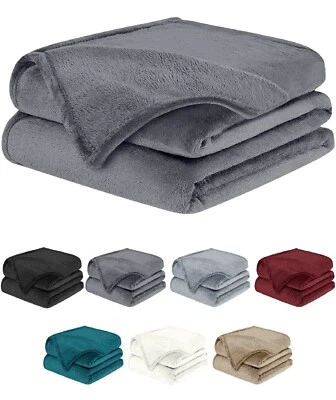Kuscheldecke Wohndecke Flauschige Sofadecke Tagesdecke Fleecedecke Bettüberwurf - Bild 1 von 4