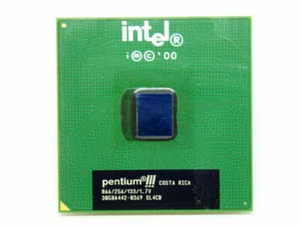 Intel Pentium III CPU Computer Processor SL4CB 1.7V 866MHz 256K Socket 370 - Picture 1 of 1