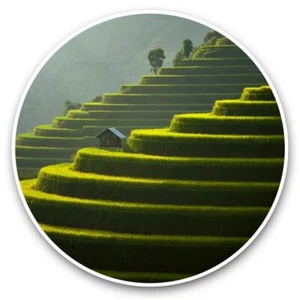 2 x Vinyl Stickers 20cm - Mu Cang Chai Rice Field Vietnam #45808 - Photo 1/8