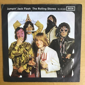 ROLLING STONES : Jumpin' Jack Flash / Child of the Moon - DECCA 25280 D 1968 - Bild 1 von 2