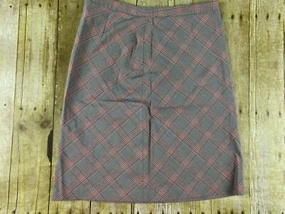 BCBG Maxazria Straight Pencil Skirt Tartan Plaid Lined Women’s Size 2 - Image 1 of 4