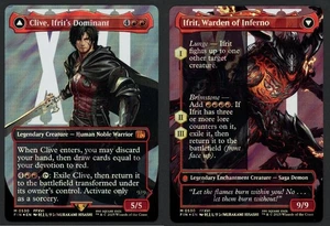 ***Surge Foil Borderless Clive, Ifrit's Dominant*** MTG Final Fantasy Kid Icarus - Picture 1 of 1
