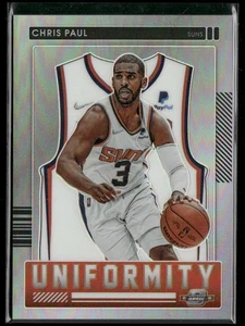 Chris Paul 2021-22 Panini Contenders Optic #24 Uniformity Silver Prizm Suns - Picture 1 of 2