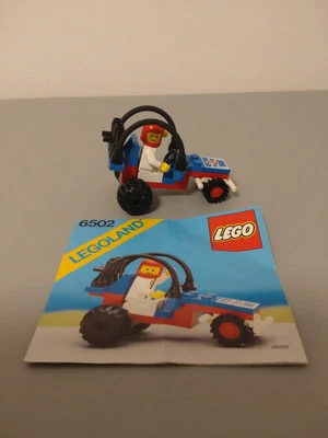 Lego 6502 Turbo Racer Rennwagen   KOMPLETT mit Bauanleitung Stadt town  - Bild 1 von 4