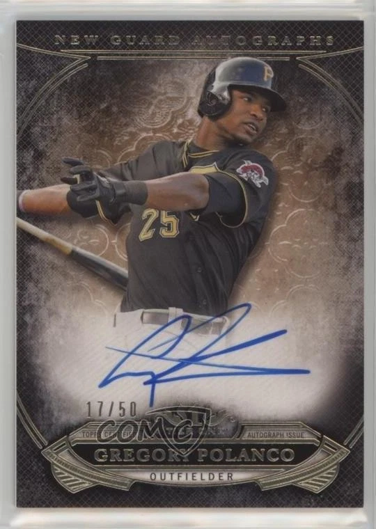 2015 Topps Tier One New Guard Auto /50 Gregory Polanco #NGA-GP Auto - Image 1 of 2