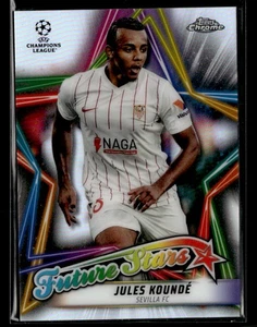 2021-22 Topps Chrome UEFA Champions League Jules Koundé #FS-10 Future Stars - Picture 1 of 2