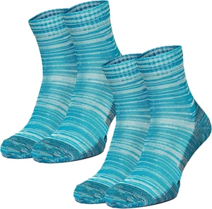 Thin Merino Wool Socks for Women and Men - 2 Pack Merino Wool Running Socks Quar - Picture 1 of 12