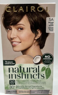 Clairol Natural Instincts 5A Medium Cool Brown Semi-Permanent Hair Color 1 Pack - Image 1 of 2