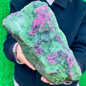 16.9LB Natural green Ruby zoisite (anylite) crystal Healing - Picture 1 of 15