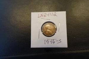 1946-S 1 cent Lincoln Penny - Picture 1 of 2