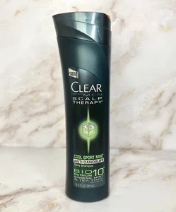 CLEAR for MEN COOL SPORT MINT Anti-Dandruff Scalp Therapy Shampoo 12.9oz Bio 10 - Picture 1 of 3