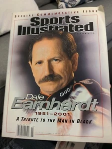 Omaggio commemorativo illustrato sportivo Dale Earnhardt Nascar 2001 senza etichetta - Foto 1 di 4