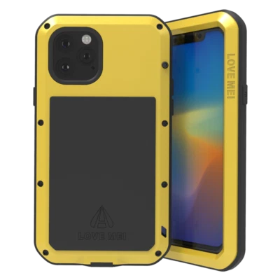 For iPhone 13 14 15 Pro Max 12 7 8 X 11 Shockproof Gorilla Glass Aluminum Case - Image 1 of 4