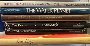 Nature Science Photography Coffee Table Large Book Lot of 6 Wildlife - Picture 1 of 1