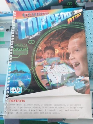 Vintage MB Games Battleship Torpedo Attack Game COMPLETE LOVELY CONDITION  2006  - Image 1 of 4