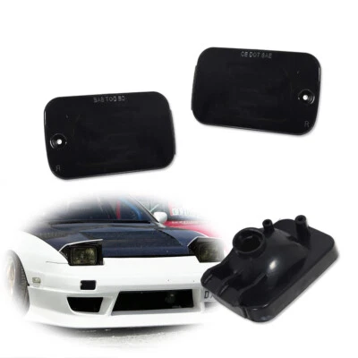 Дымовые передние фары для 89-94 NISSAN S13 Silvia 180SX 240X Type-X - Изображение 1 из 4