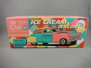 Tin Toy - Ice Cream  Wagon - MARXU - Wind Up - Picture 1 of 8