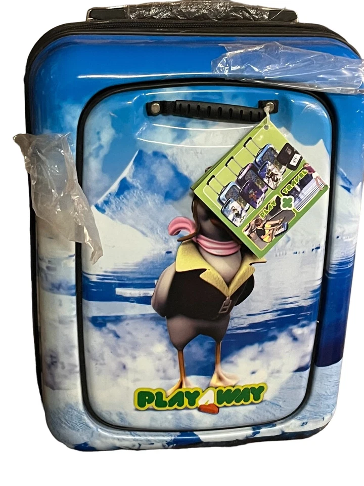 VALISE DE VOYAGE ENFANT PLAY AMMY COQUE RIGIDE HOUSSE TABLETTE CABINE - Photo 1/4