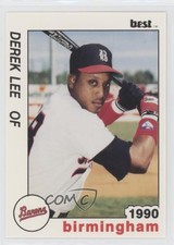 1990 Best Birmingham Barons Derek Lee #10