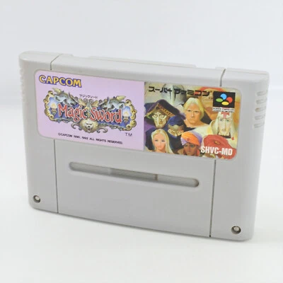 MAGIC SWORD Super Famicom Cartridge Only 1623 sfc - Image 1 of 4