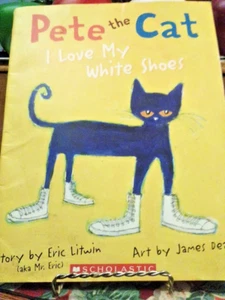 Pete the Cat I Love My White Shoes - Paperback - GOOD 🆓 📚 And Good Luck To You - Picture 1 of 4