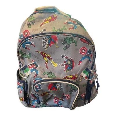 Pottery Barn Kids School Marvel Avengers Super Heroes Travel School Backpack - Image 1 of 4