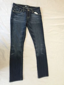 LEVIS SKINNY GIRLS JEANS SIZE 14 ADJ WAIST - Picture 1 of 4