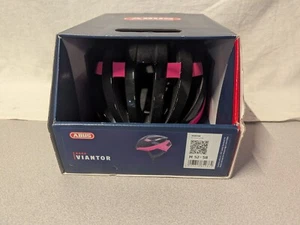 Abus Viantor Bike Helmet Medium Black/Pink - Picture 1 of 2