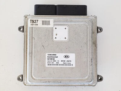 Kia Forte 39192-2G270 2011-2013 ordenador cerebro motor control ECU ECM EBX módulo Foto 1 de 4