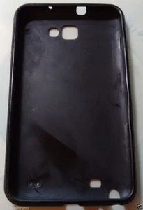 SAMSUNG GALAXY NOTE CASE BLACK USED - Picture 1 of 2