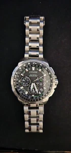 Citizen Satellite Wave GPS Men's Eco-Drive World Time 47mm Watch CC9030-51E - Picture 1 of 11