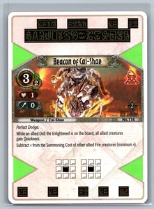 The Eye of Judgment Beacon Of Cai-Shae #116 Sony PS3 Biolith Rebellion Set 2 - Picture 1 of 2