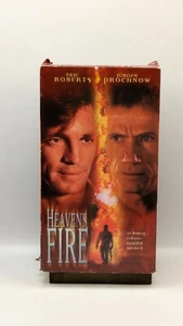 Heaven's Fire VHS VCR Video Tape Used Eric Roberts RARE Yellow - Imagen 1 de 5