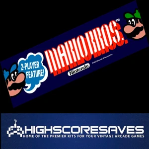 Mario Bros Free Play and High Score Save Kit Arcade - Picture 1 of 6