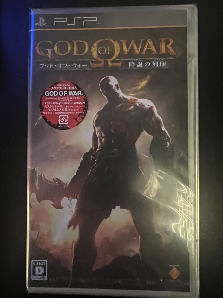 God of War Ghost of Sparta - PSP - JP Original ( USADO ) - Rodrigo Games