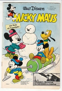 Mickey Mouse 1961 Nº 3 Cuaderno Original Antiguo ¡En Buen Estado! - Imagen 1 de 5